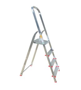 Schůdky Al, 4 příčky, nosnost 120 kg, ALVE ENPRO