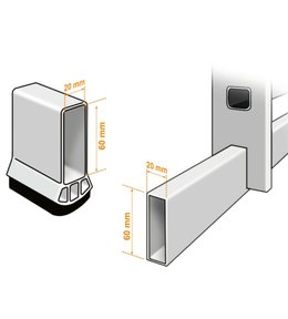 Patka na stabilizátor EUROSTYL ES 6021 k žebříkům ALVE