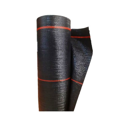 Textilie tkaná, 1 x 100 m, 90 g/m2, černá