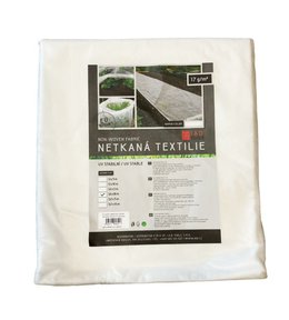 Textilie netkaná, 1,6 x 10 m, 17 g/m2, bílá