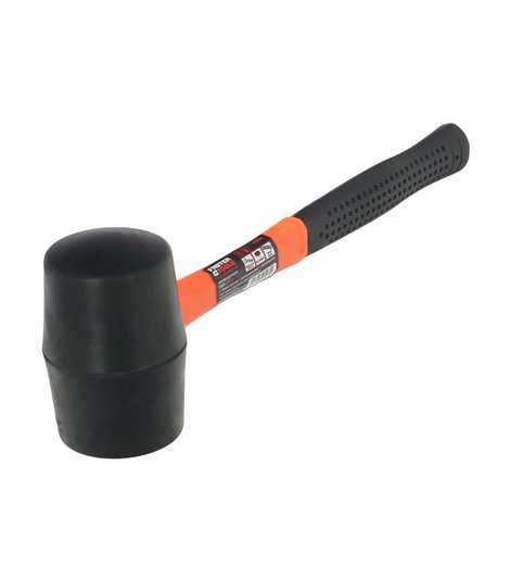 Kladivo gumové FIBER 80 mm 1130 g, FASTER TOOLS