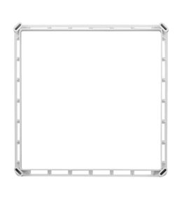 Mřížka větrací se síťovinou VM, 250 x 250 mm, nerez 0708