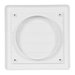 Mřížka větrací gravitační VM, 175 x 175 mm G/125 mm, bílá 0233