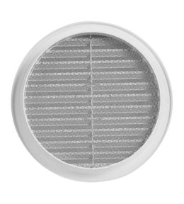 Mřížka větrací kruhová se síťovinou VM, Ø 150 mm, bílá 0401