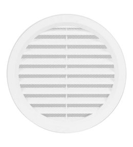 Mřížka větrací kruhová se síťovinou VM, Ø 140 mm, bílá 0403