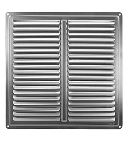 Mřížka větrací - krytka NVM, 250 x 250 mm K, nerez 0712