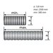 Potrubí flexo Al – Ø 125 x 600 – 2500 mm 0603
