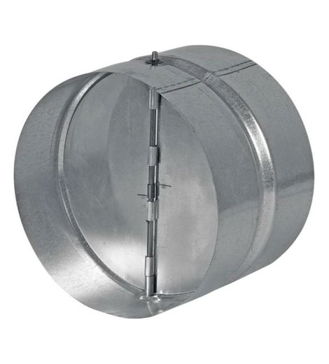 Klapka zpětná kovová ZKK, Ø 150 mm 0643