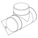 Tvarovka T CTO, 3 x 100 mm 0623