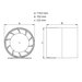 Ventilátor potrubní, 120 mm, standardní provedení 0930