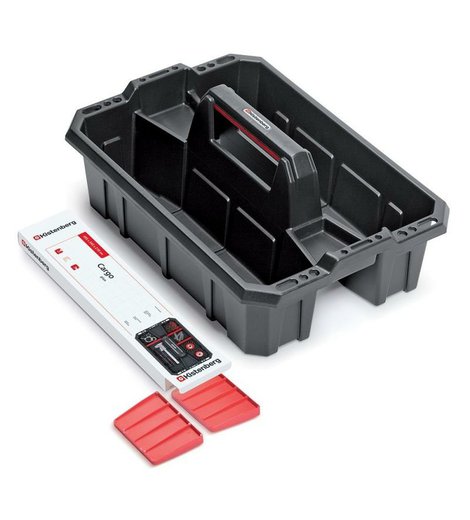 Přepravka na nářadí s přepážkami CARGO PLUS, 395 x 295 x 190 mm, Kistenberg