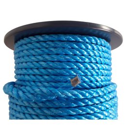 Šňůra stáčená PP 4 mm, 200 m, modrá, ENPRO
