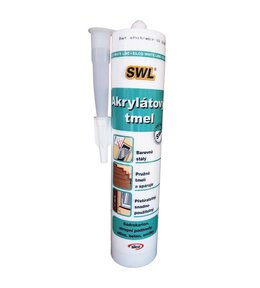 Tmel akrylátový univerzální, 310 ml, bílý, SWL
