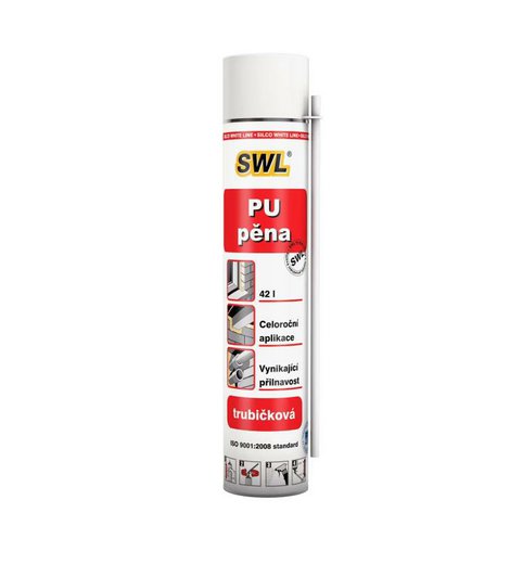 Pěna montážní trubičková , celoroční aplikace, 750ml, SWL