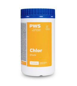 Chemie bazénová, Chlor šok 1kg, PWS