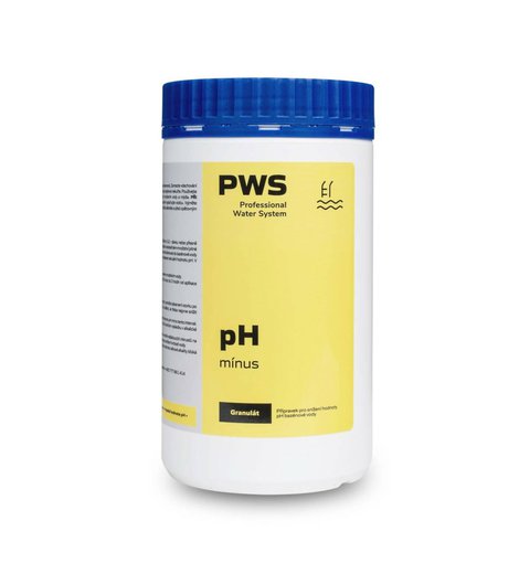 Chemie bazénová, Granulát pH mínus 1,5kg, PWS