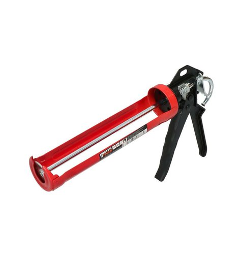 Pistole vytlačovací na silikon zpevněná, FASTER TOOLS