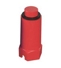 Zátka tlaková 1/2", červená