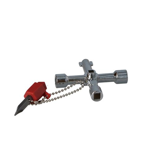 Klíč univerzální na rozvodné skříně, plochý 6 x 1,2, FASTER TOOLS