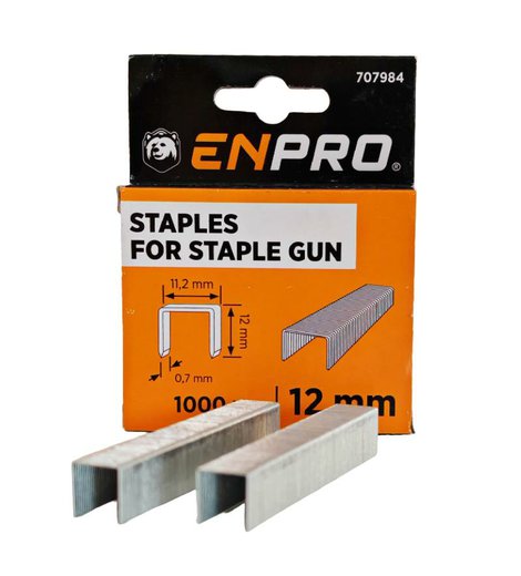 Spony box, 12 mm, 1000 ks, ENPRO