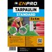 Plachta zakrývací STANDARD, 3 x 4 m, 70 g/m², zelená, ENPRO