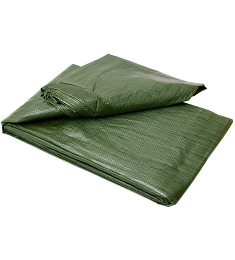 Plachta zakrývací STANDARD, 4 x 5 m, 70 g/m², zelená, ENPRO