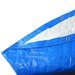 Plachta zakrývací kulatá, Ø 3,2 - 3,6 m, 120 g/m2, modro - stříbrná, ENPRO