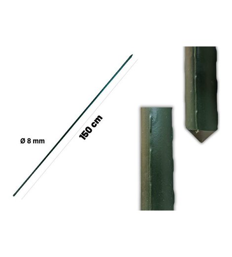 Tyč zahradní poplastovaná, 150 cm x 8 mm, ENPRO