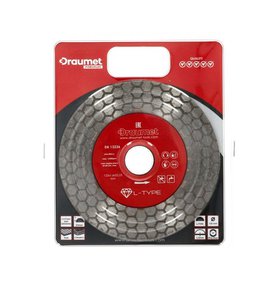 Kotouč diamantový pro řezání a broušení L-TYPE 125 x 1,6 mm, DRAUMET PREMIUM