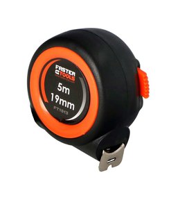Metr svinovací 5 m x 19 mm, FASTER TOOLS