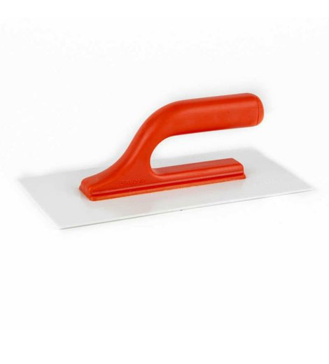 Hladítko plastové hladké, 270 x 130 mm, otevřená plastová rukojeť