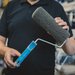 Váleček pro nanášení jemných omítek, 230 mm, šedá