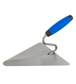 Lžíce ocel trojúhelník, 200 x 190 mm, gumová rukojeť MČ