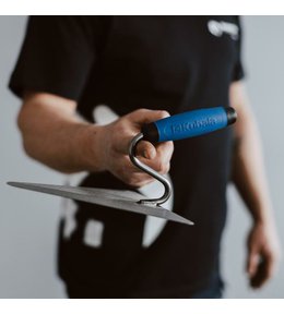 Lžíce ocel trojúhelník, 200 x 190 mm, gumová rukojeť MČ