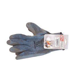 Rukavice ochranné, latexové, šedé, LAHTI PRO, vel. 10