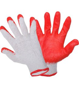 Rukavice LATEX, červené, vel.9, LAHTI PRO