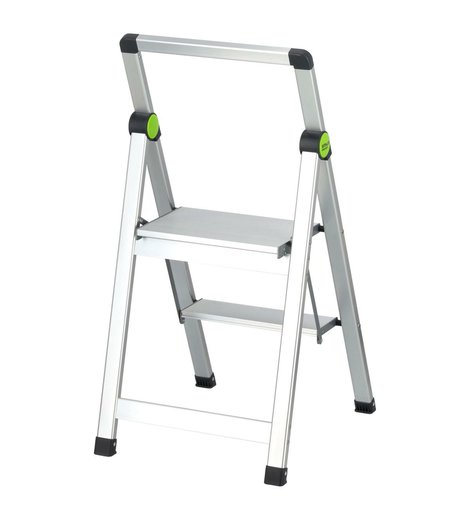 Schůdky MINI SLIM, 2-stupně, s držadlem STALCO PERFECT