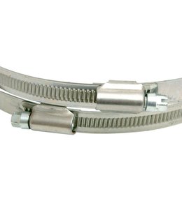Spona hadicová 9 mm, 90 - 110mm, nerezová chromniklová ocel W4, 2ks balení